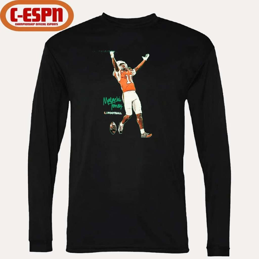Dj Khaled Malachi Toney Miami Football Shirt