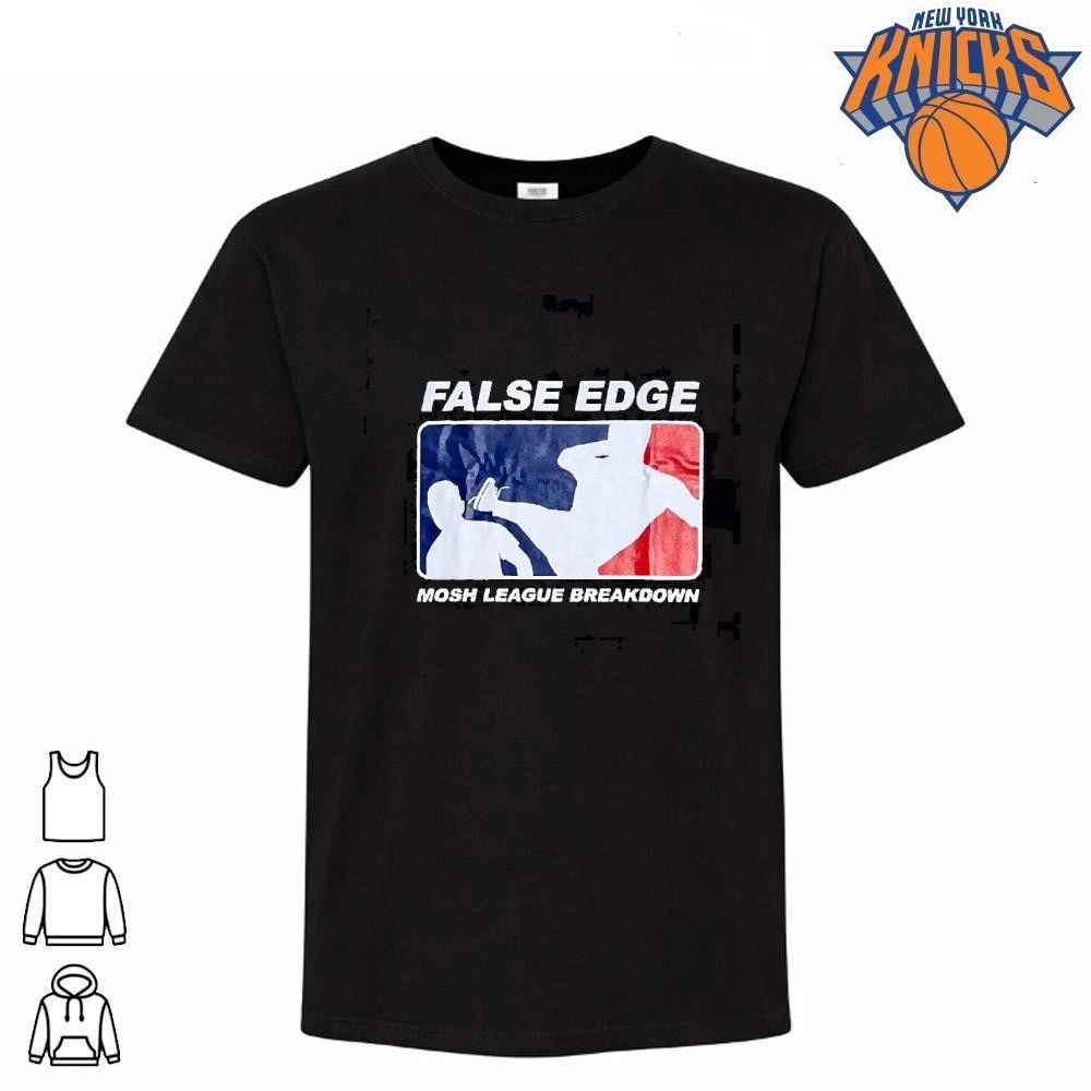 False Edge Mosh League Breakdown Hardcore Punk Parody Shirt