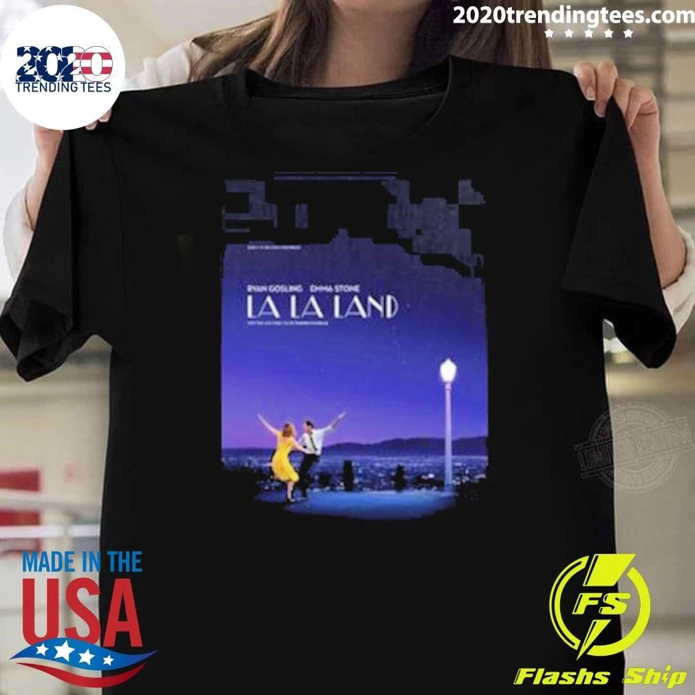 Ryan Gosling & Emma Stone La La Land Celebrate The 10th Anniversary Of The Film Shirt