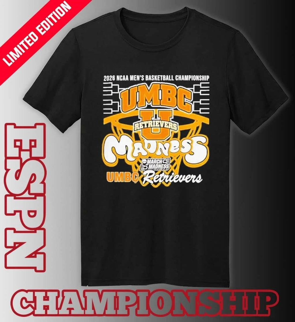 UMBC Retrievers March Madness Bound NCAA Men’s Basketball Championship Shirt