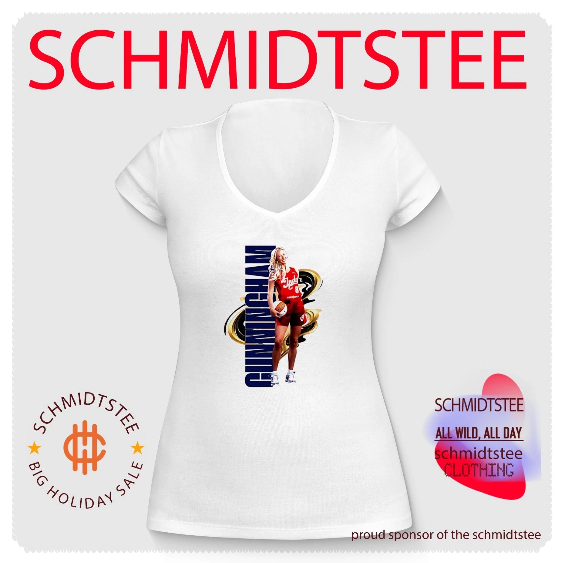 Indiana Fever Basketball Sophie Cunningham 2026 WNBA shirt
