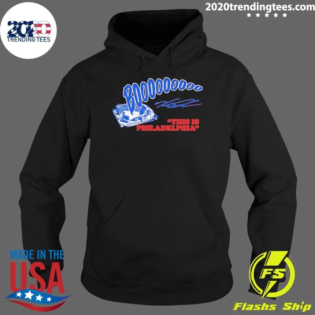 Kyle Schwarber Booooo Philadelphia Phillies Mlb Baseball This Is Philadelphia Signature Shirt