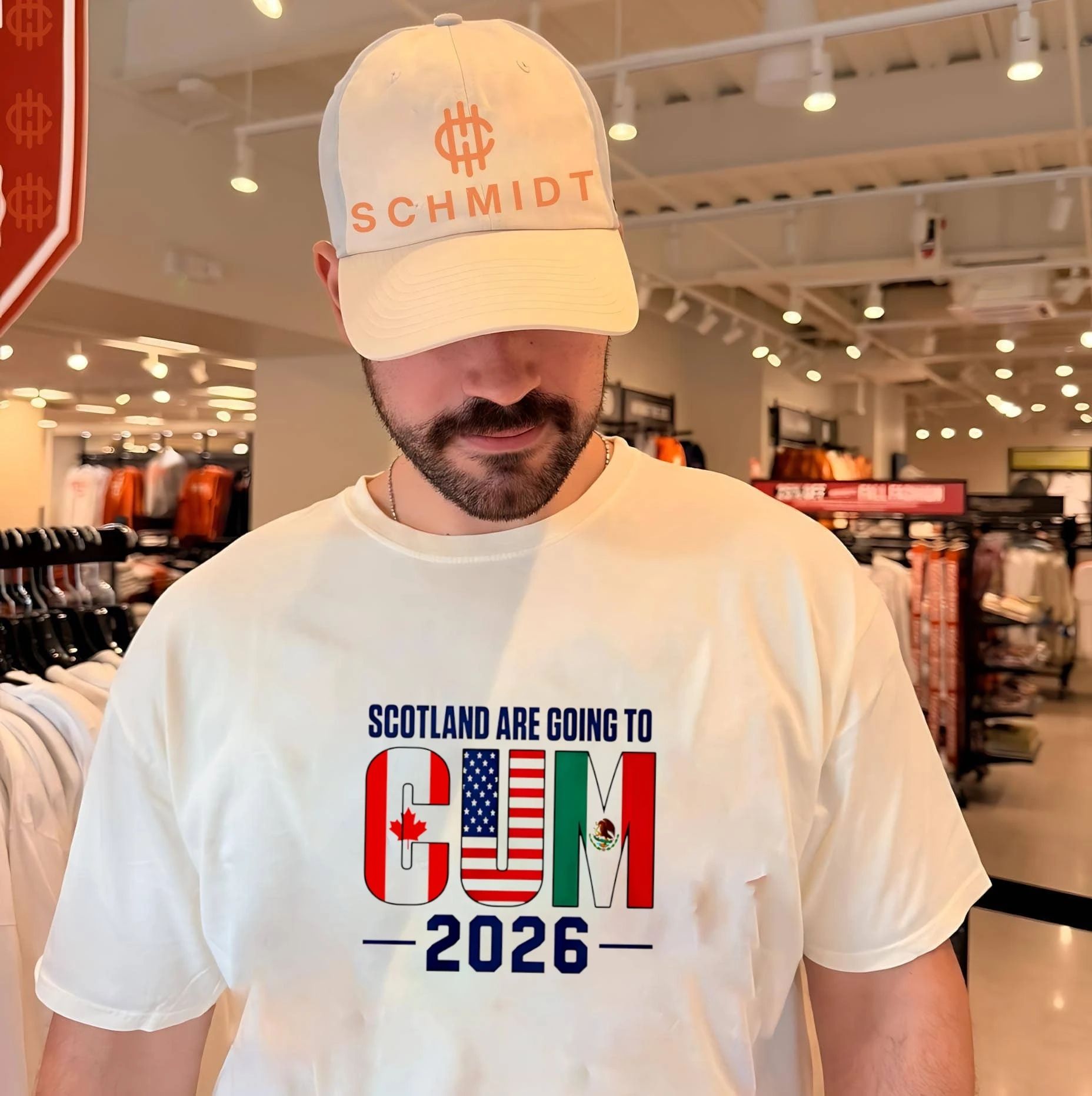 Scotland Are Going To Cum 2026 flag shirt