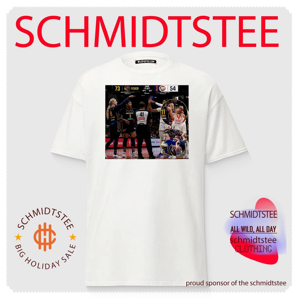 Sophie Cunningham Indiana Fever vs Phoenix Mercury Basketball Collage shirt
