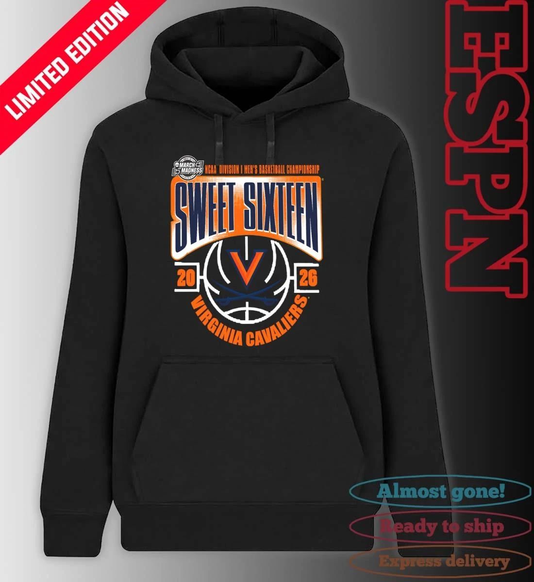Virginia cavaliers Sweet 16 NCAA DI Men’s Basketball Tournament March Madness 2026 T-Shirt