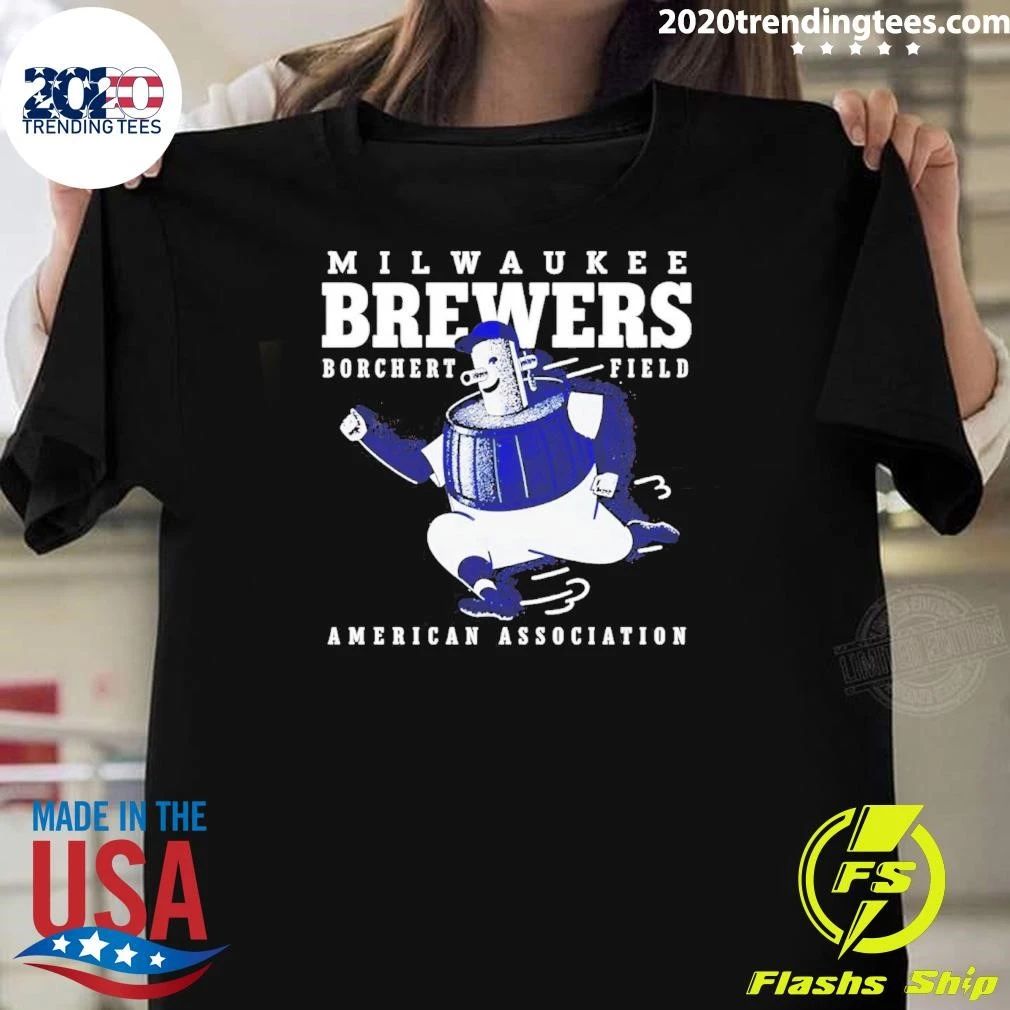 Milwaukee Brewers Borchert Field American Association Shirt