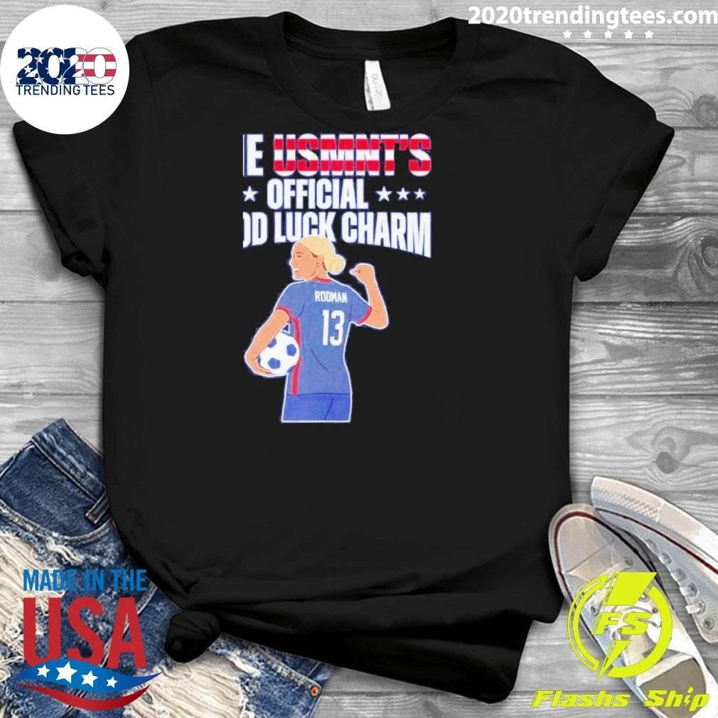 Trinity Rodman Usmnt Good Luck Charm Shirt