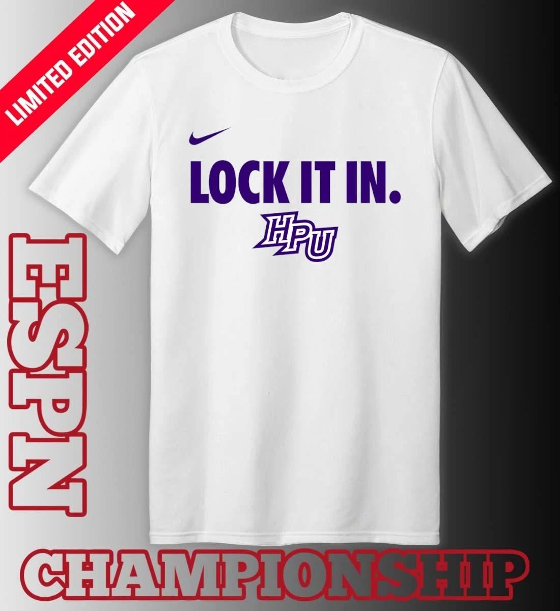 High Point Panthers Basketball Lock It In March Madness T-Shirt