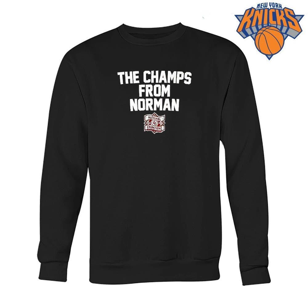 Oklahoma Baseball The Champs From Norman T-Shirt