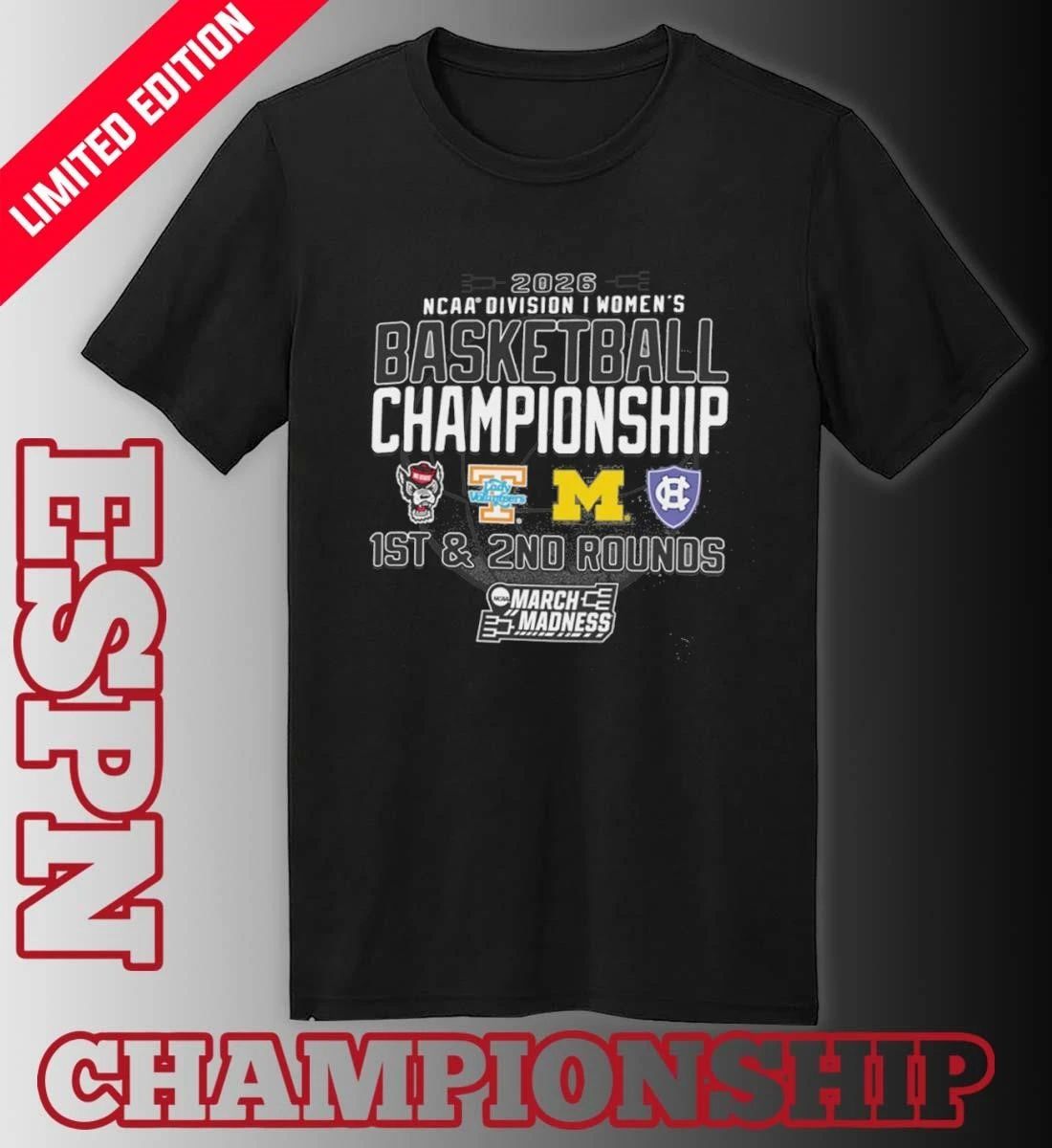 1st, 2nd Rounds 2026 NCAA DI Women’s Basketball Championship – Ann Arbor, MI Shirt