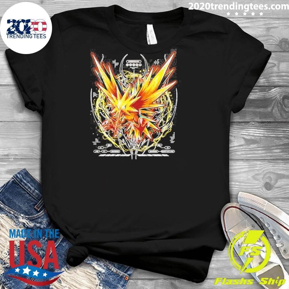 Legendary Zapdos Gen 1st Electric Fly Shirt