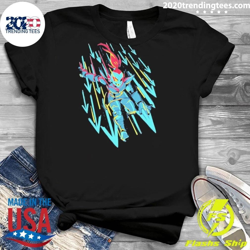 Undyne Onslaught 10th Anniversary Undertale Shirt