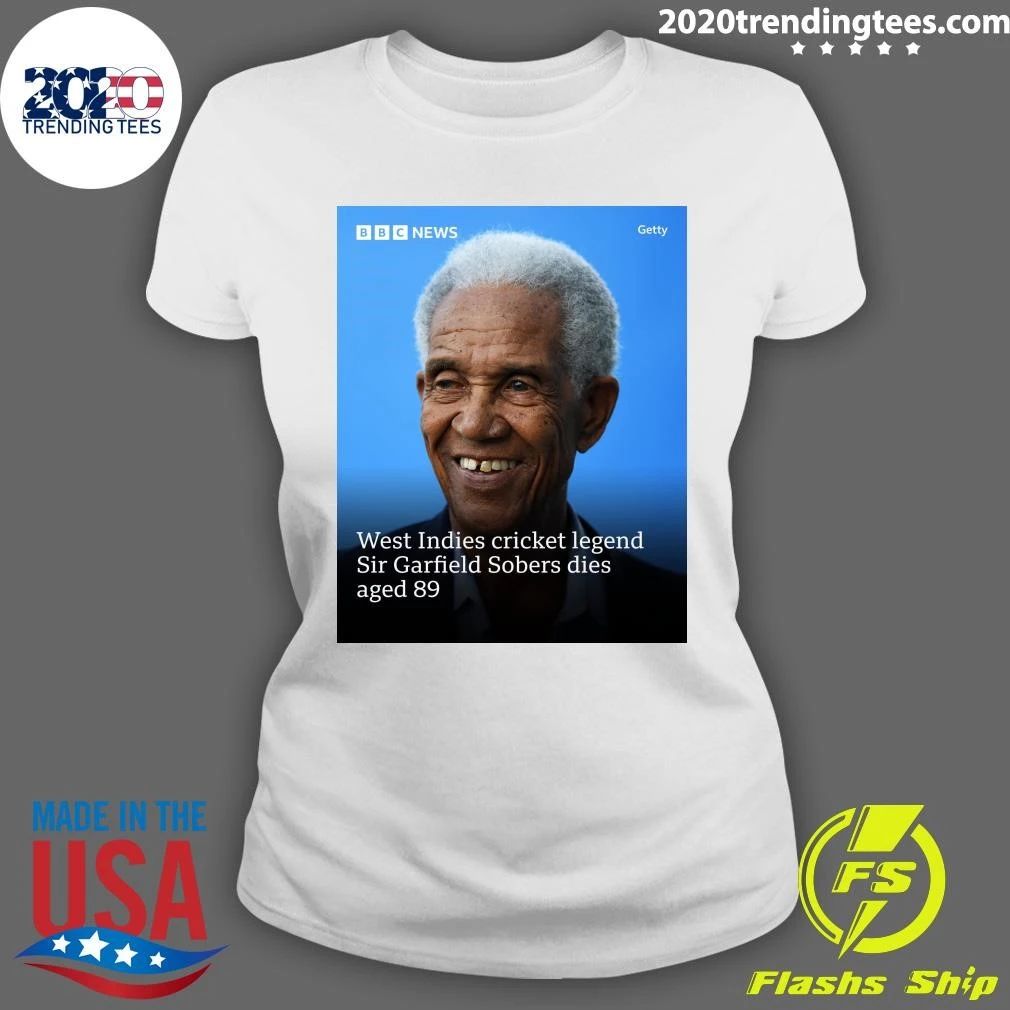 West Indies Cricket Legend Sir Garfield Sobers Dies Aged 89 Shirt