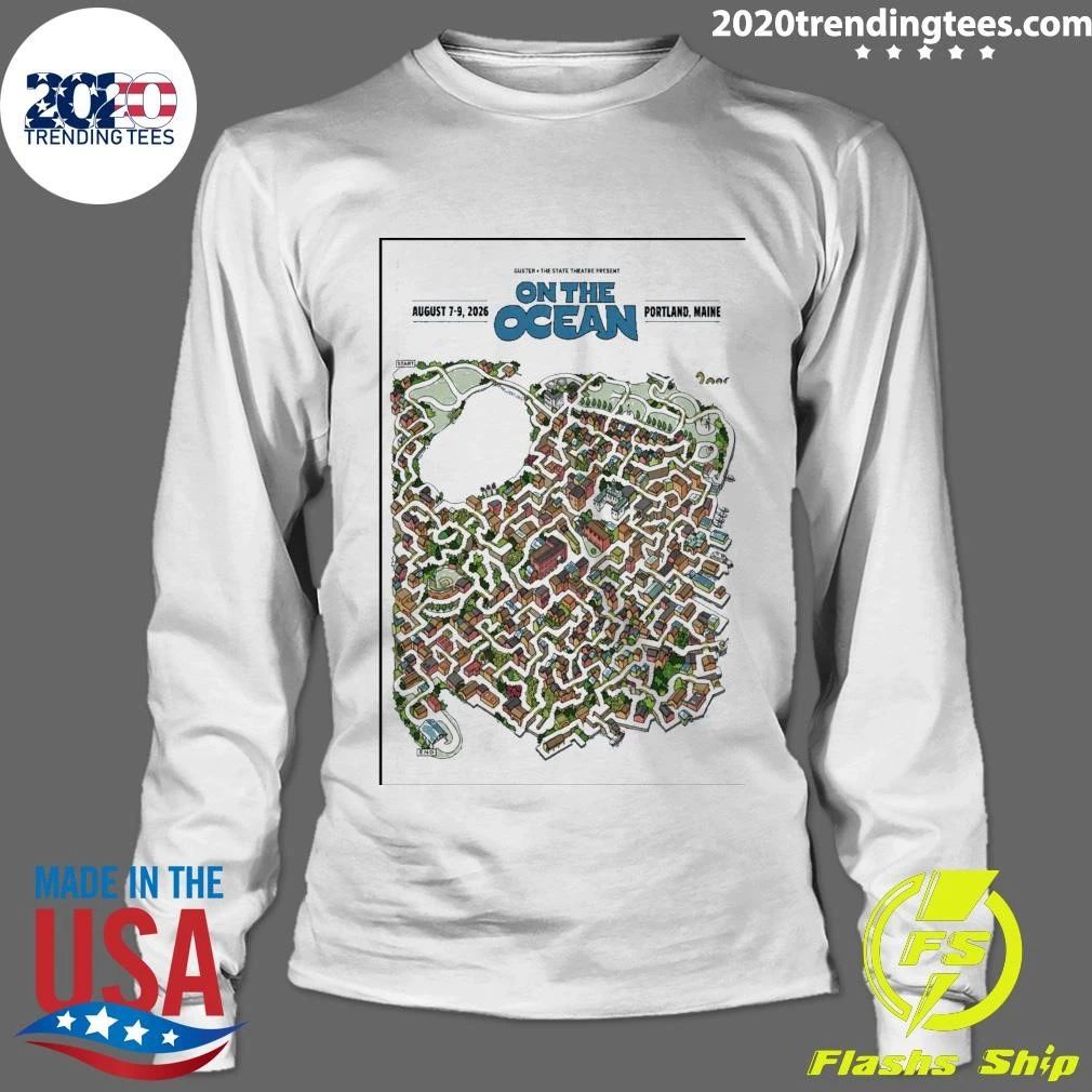 Guster State Theatre Portland Maine August 7–9 2026 Shirt