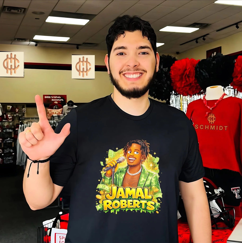 Jamal Roberts 2025 American Idol winner illustrated shirt