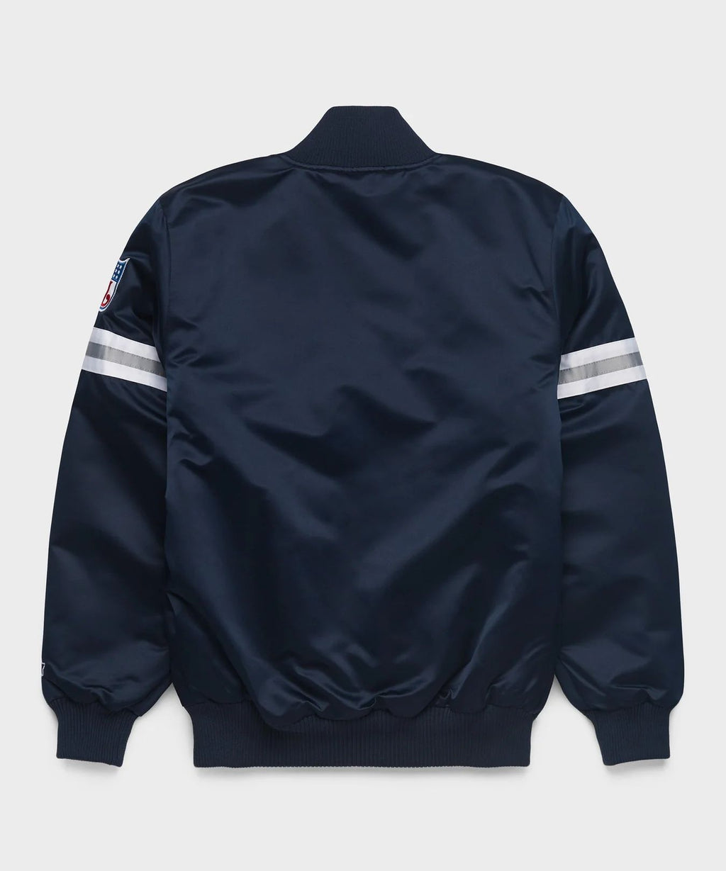 Dallas Cowboys Men’s Varsity Bomber Jacket – Classic Navy Game-Day Outerwear
