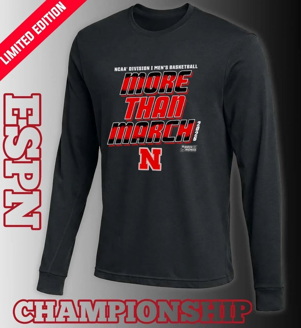 Nebraska Men’s Basketball More Than March 2026 Shirt