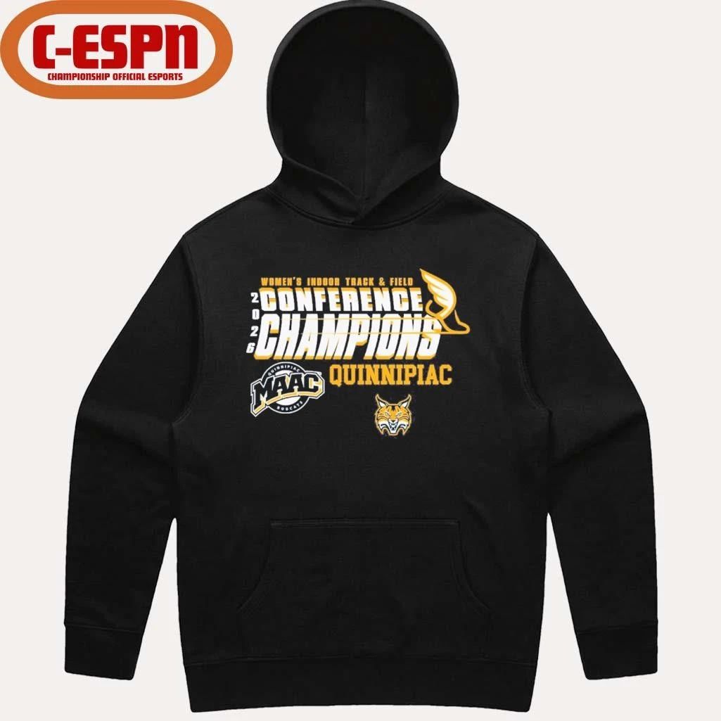 Quinnipiac University Women’s Indoor Track & Field 2026 MAAC Champions Shirt