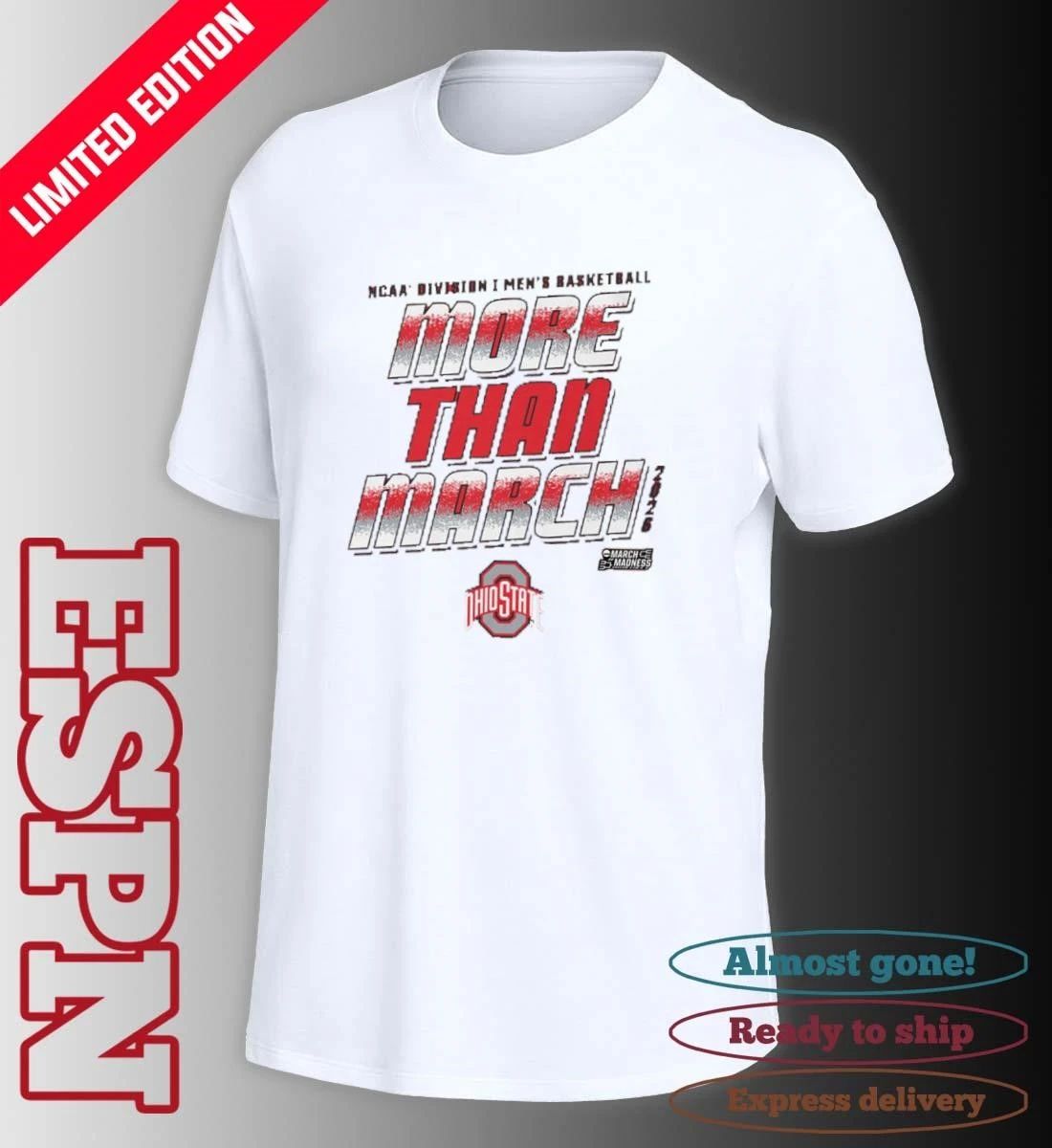 Ohio State Men’s Basketball More Than March 2026 Shirt