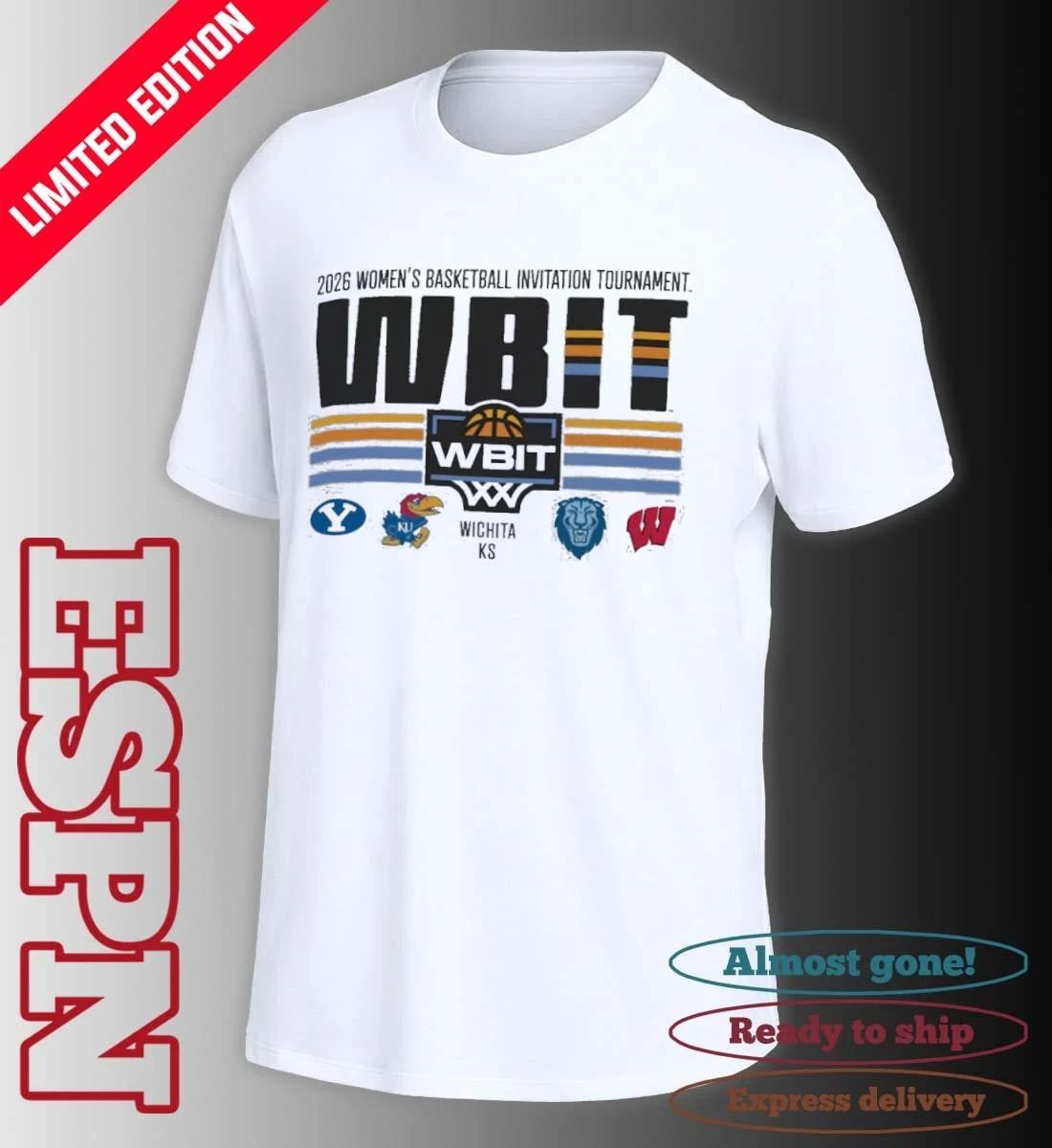 2026 WBIT Women’s Basketball Invitation Tournament Shirt