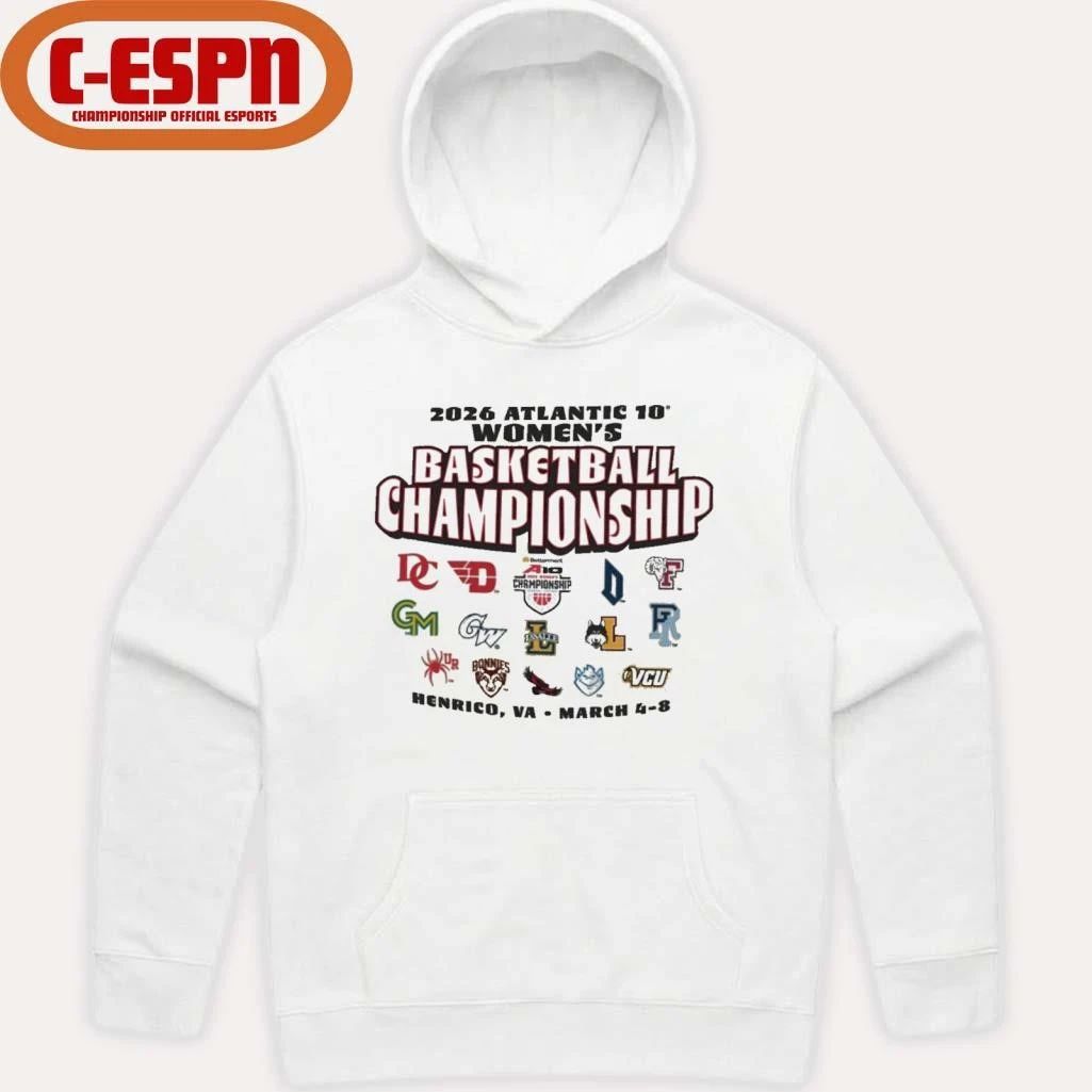 March 4-8 2026 A-10 Women’s Basketball Championship T-Shirt