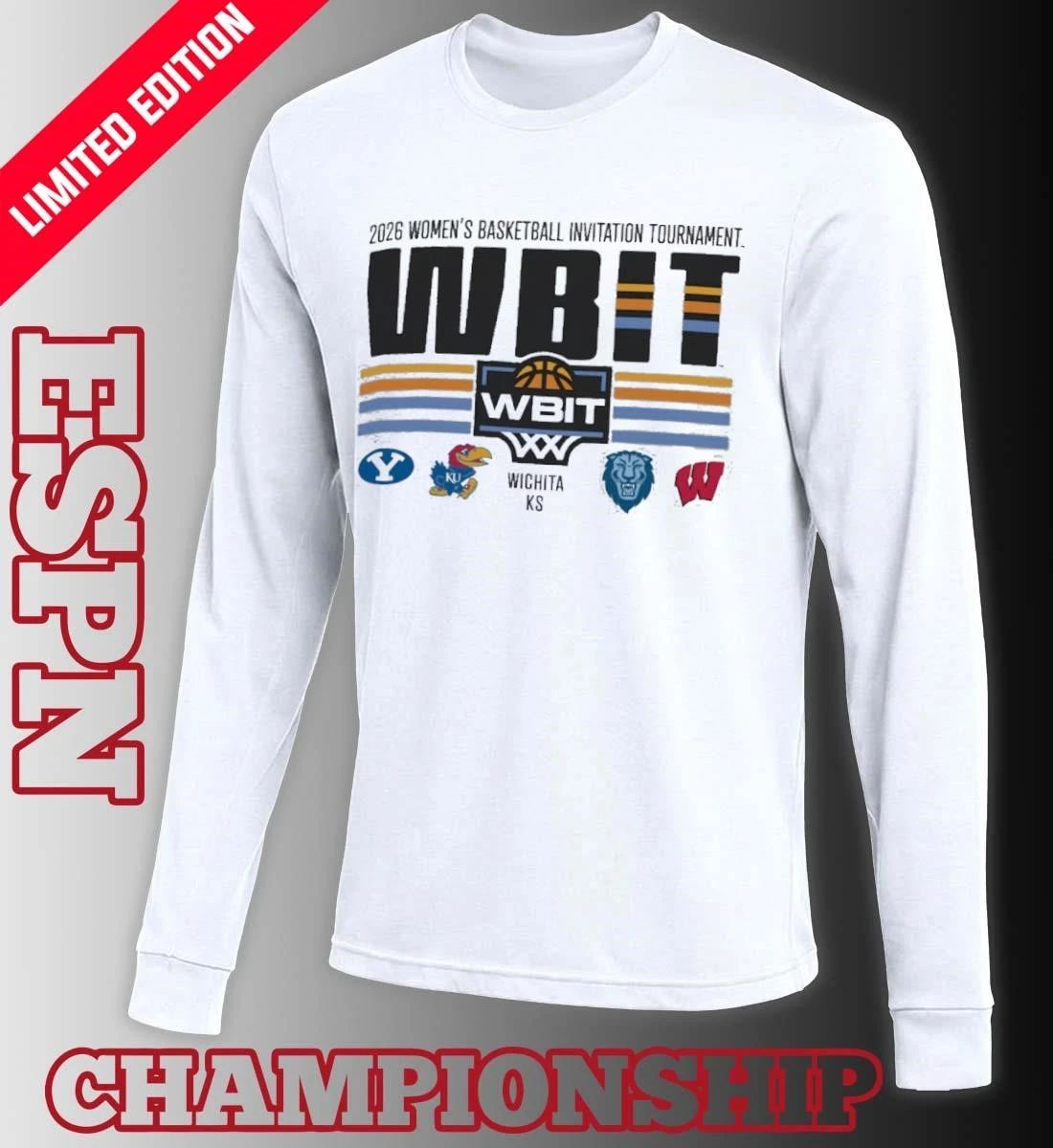 Women’s Basketball Invitation Tournament WBIT 2026 Shirt