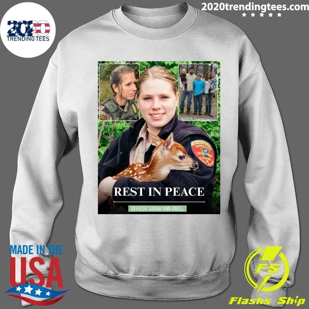 Rest In Peace Officer Sarah Ann Grell Shirt