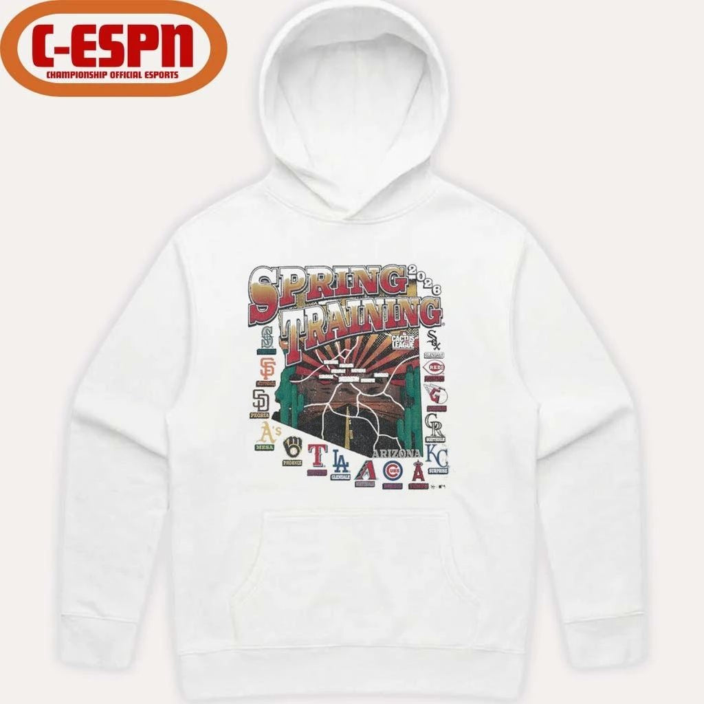All Teams Spring Training 2026 MLB AZ Cactus League T-Shirt
