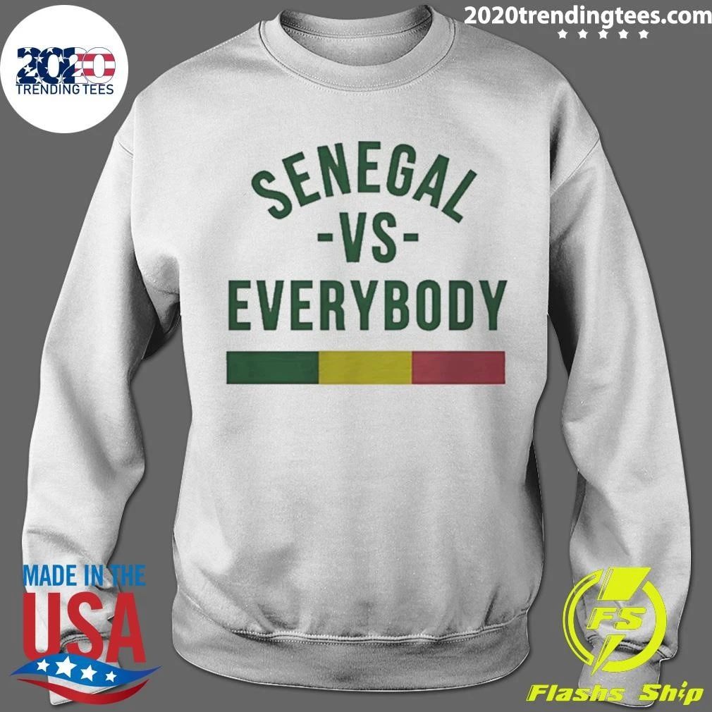 Senegal Vs Everybody Senegalese Pride West Africa Shirt