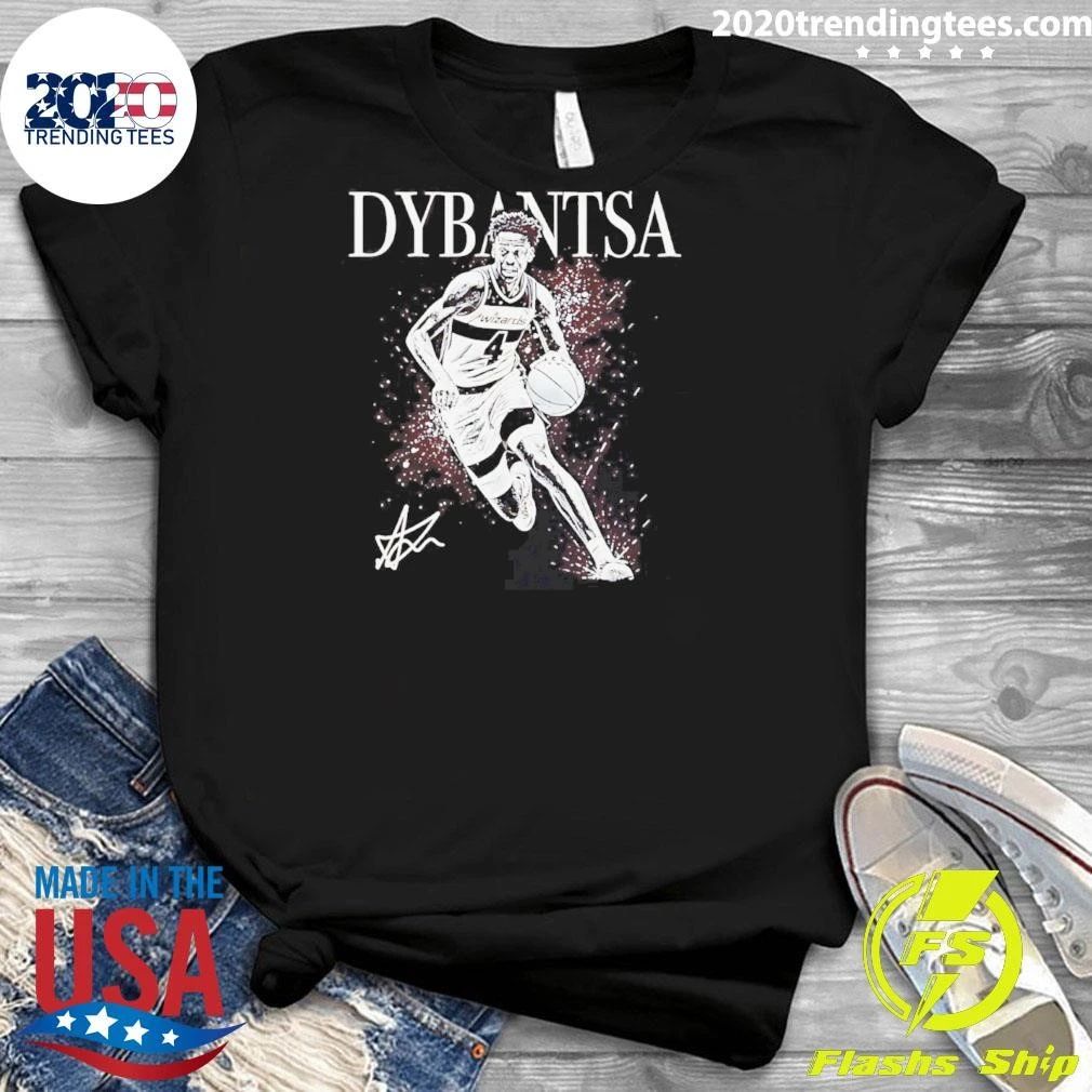 Aj Dybantsa Washington Wizards Mono Signature Shirt