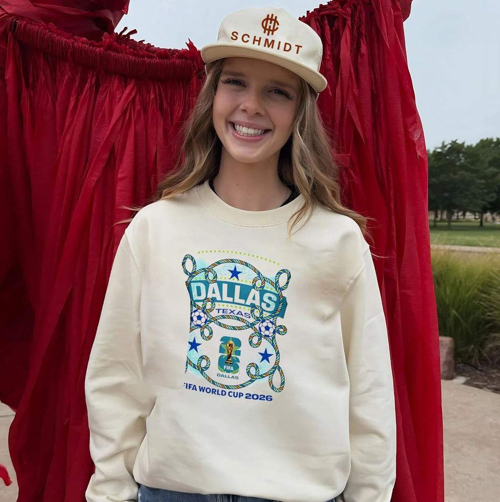 Dallas Texas World Cup 2026 Can Mex USA FIFA Host City shirt