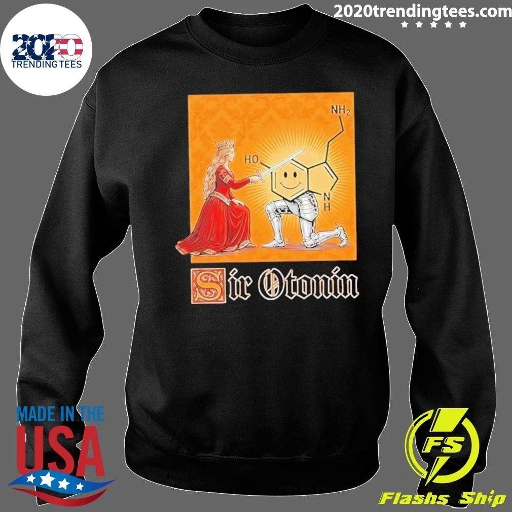 Sir Otonin Serotonin Chemistry Science Shirt