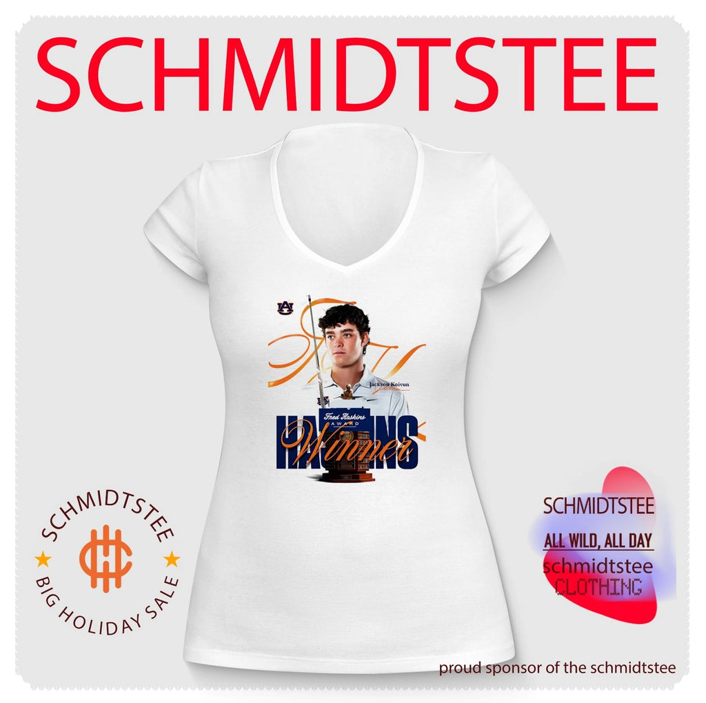 Auburn University Jackson Koivun Fred Haskins Award winner shirt