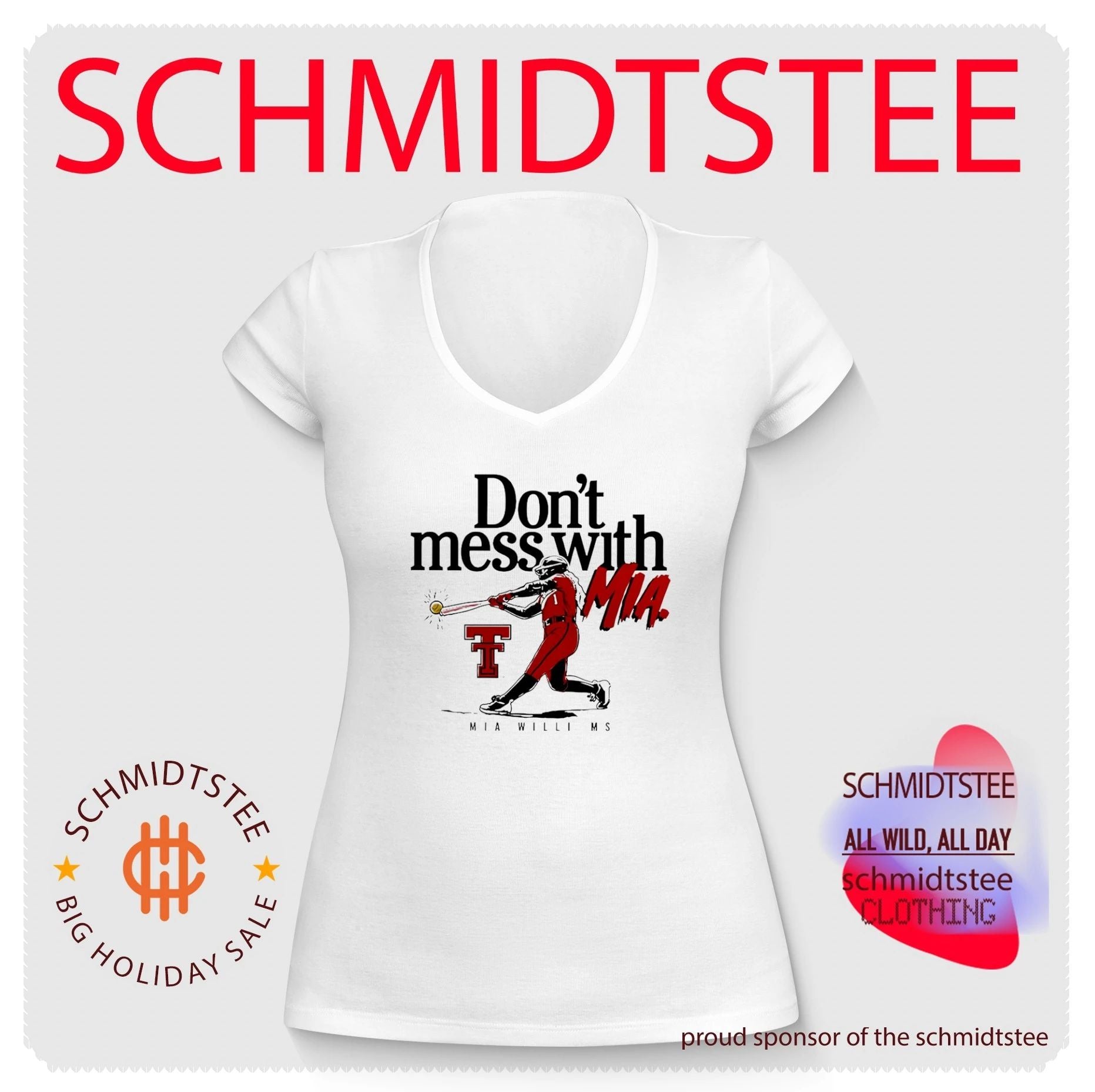 Texas Tech Red Raiders Softball 2026 Don’t mess with MIA Shirt
