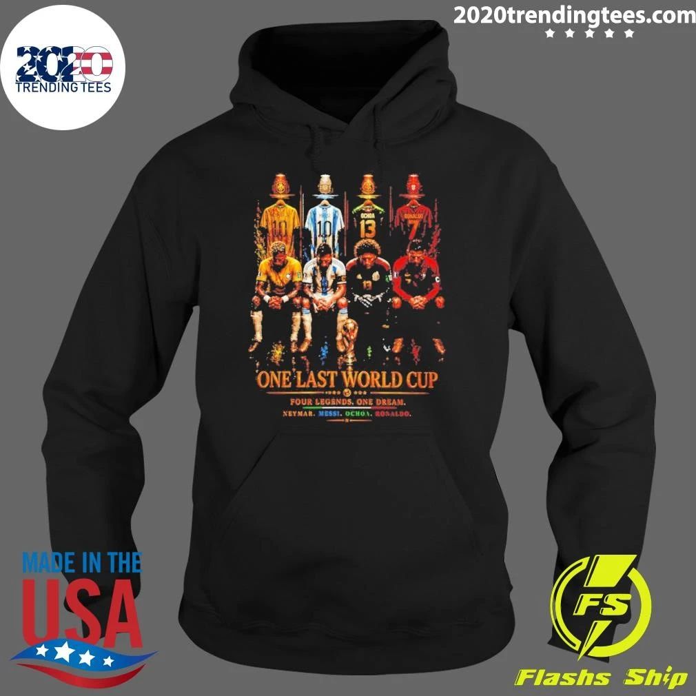 One Last World Cup Soccer Legends Brazil Argentina Mexico Portugal Inspired Shirt