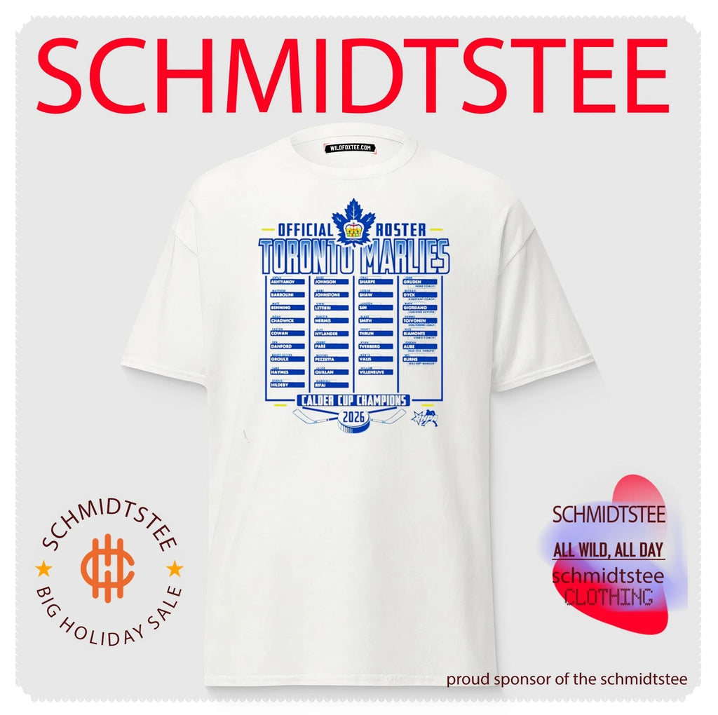 Toronto Marlies 2026 Calder Cup Champions Adult Roster shirt