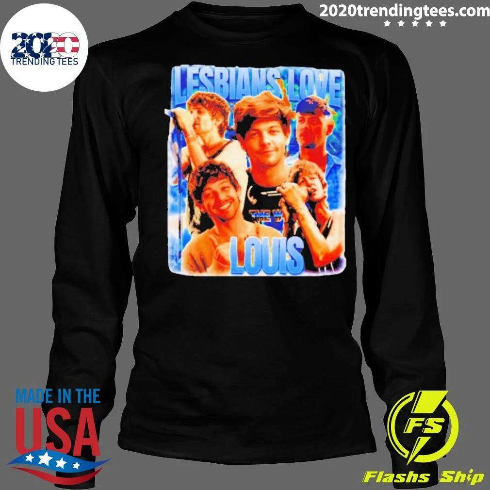 Lesbians Love Louis One Direction Louis Tomlinson Shirt