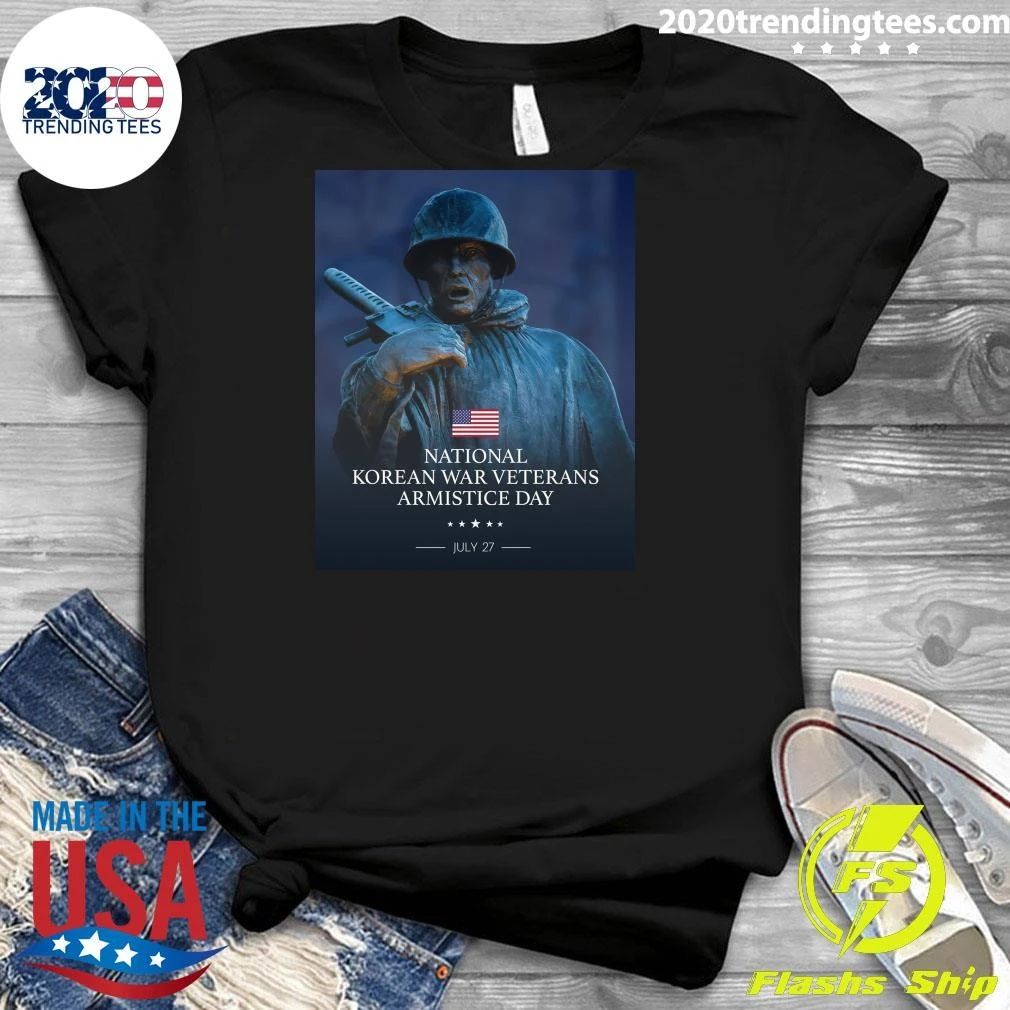 National Korean War Veterans Armistice Day July 27 Shirt