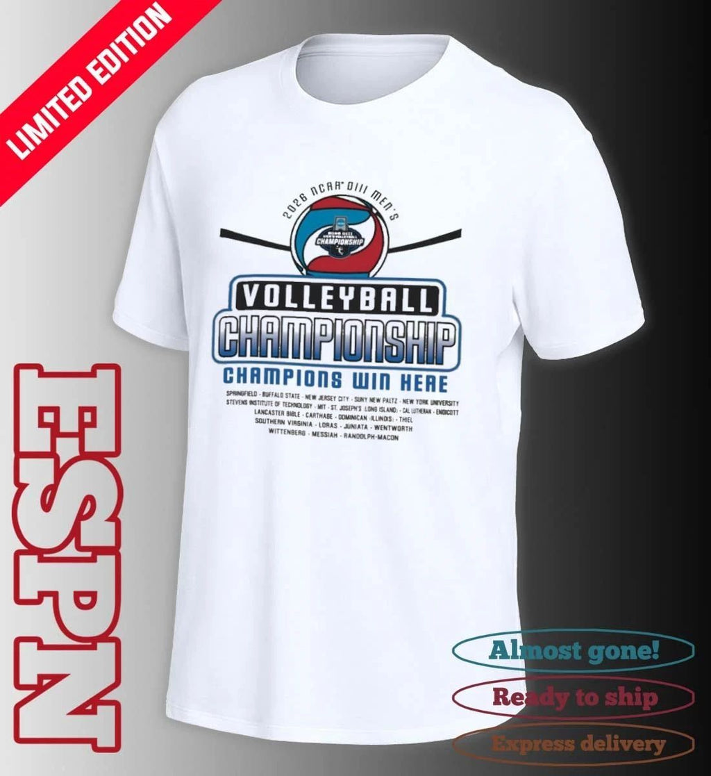 1st Round 2026 NCAA Division III Men’s Volleyball Championship T-Shirt