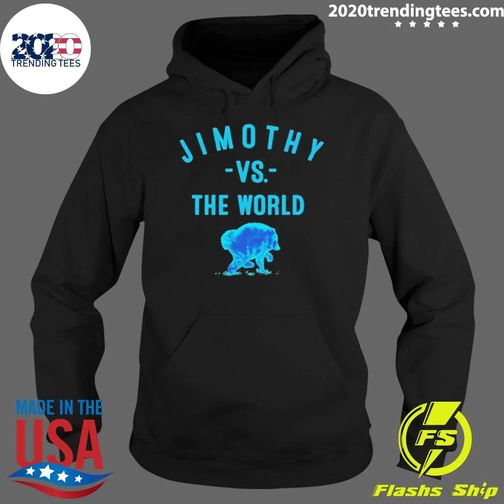 Jimothy Vs The World Raccoon Cute Trash Panda Meme Shirt