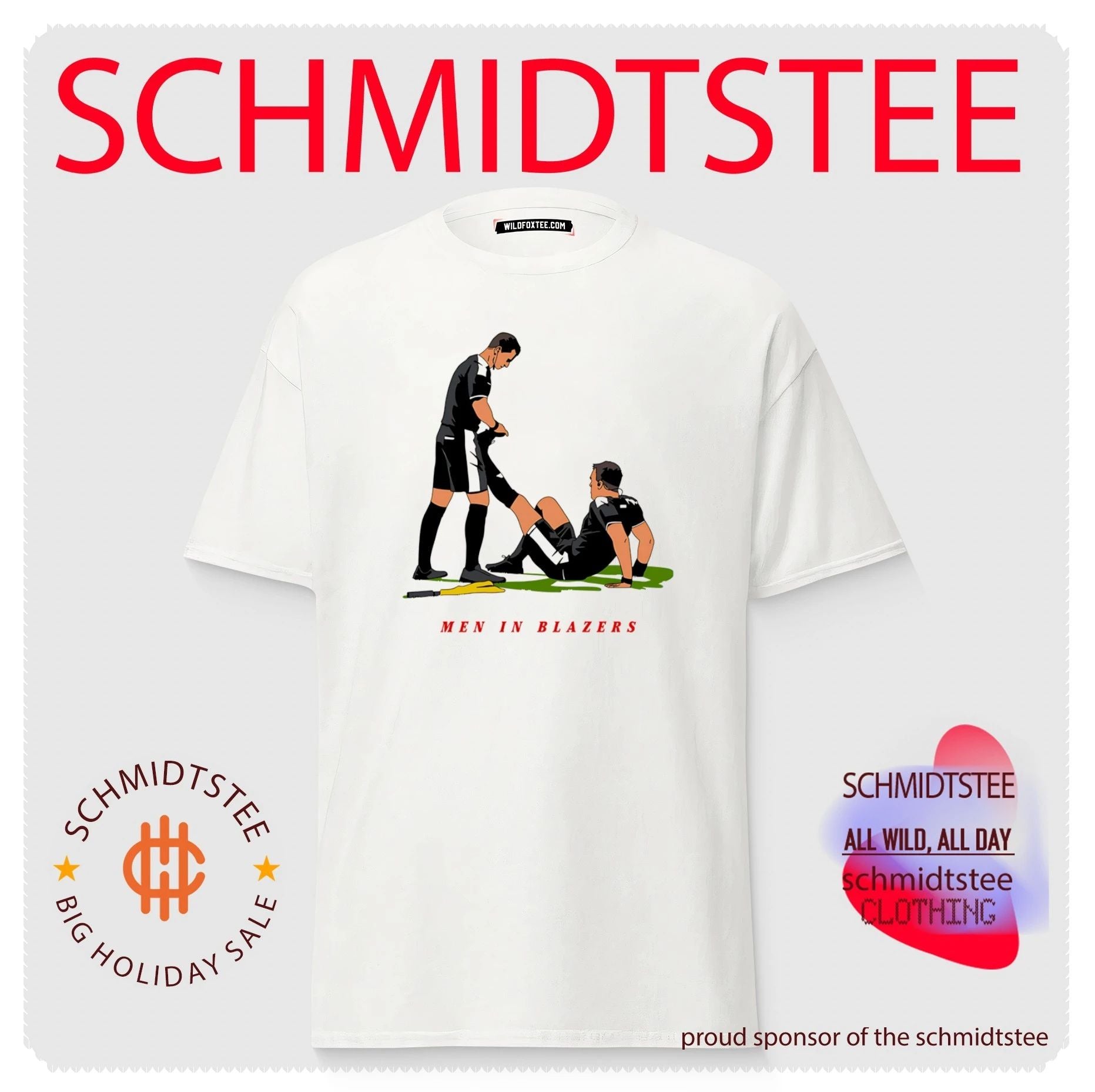 Men in Blazers Make Sure You Hydrate soccer referee shirt