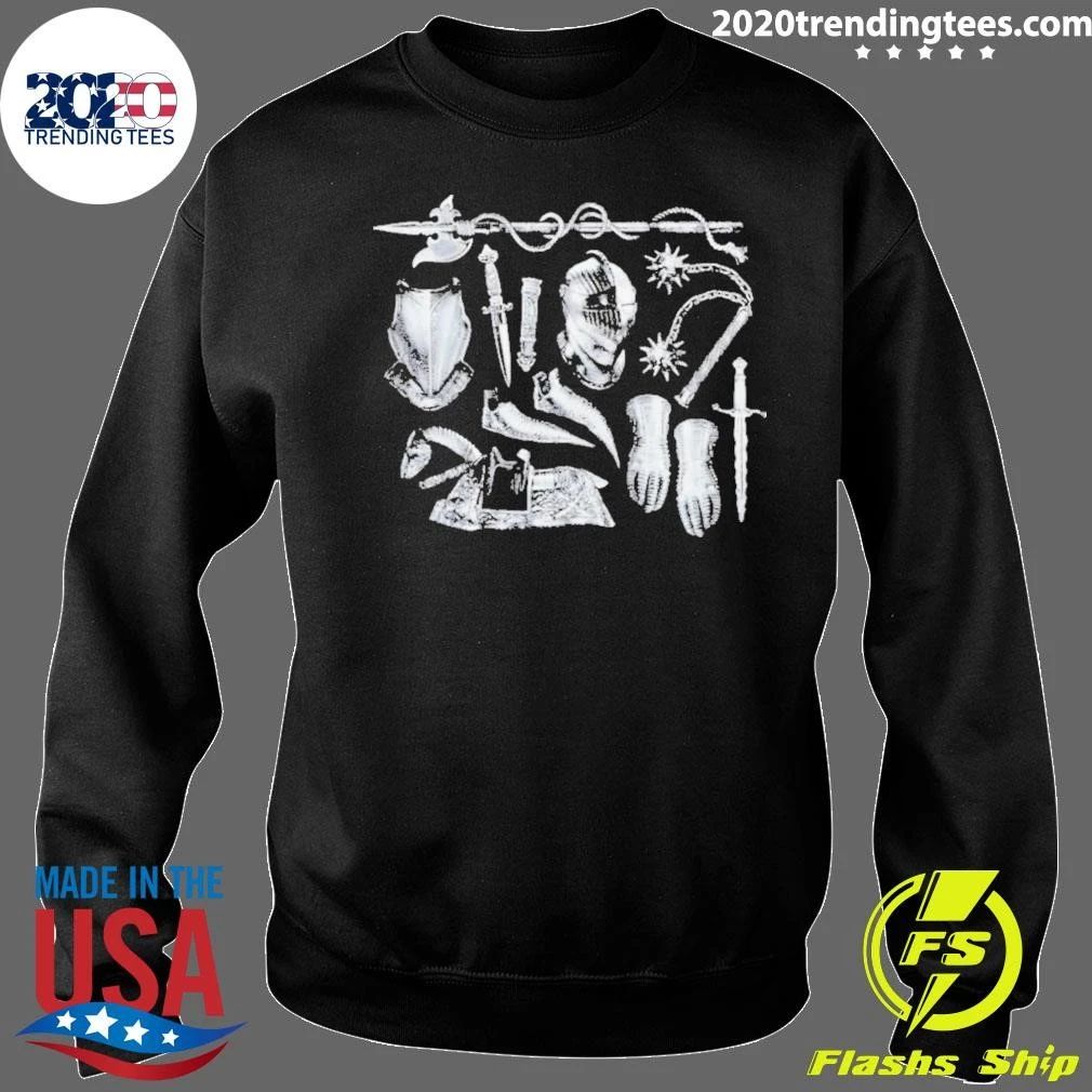 Virtus Medieval Knight Armor and Weapons shirt