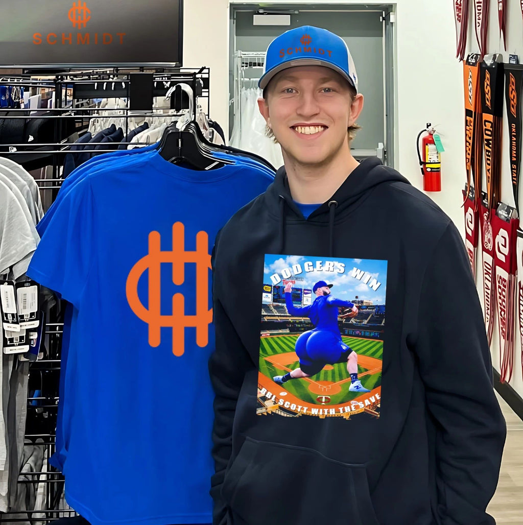 Dodgers Win BBL Scott with the Save Baseball Meme shirt