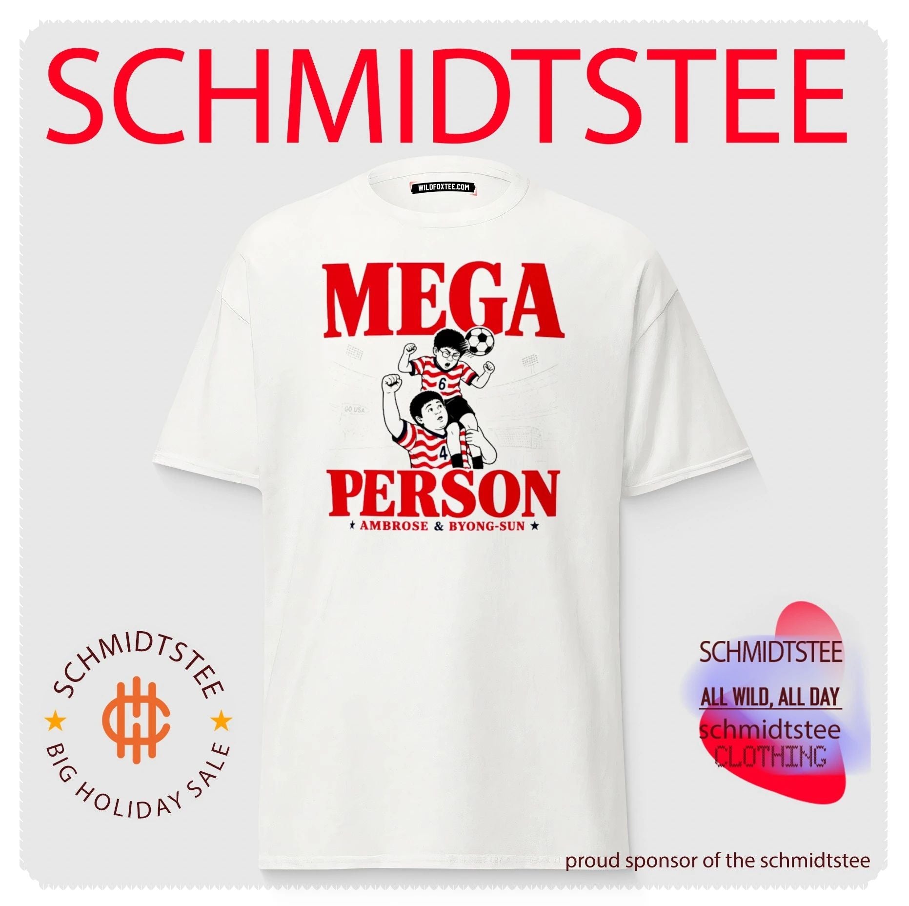 Mega Person Ambrose and Byong Sun shirt
