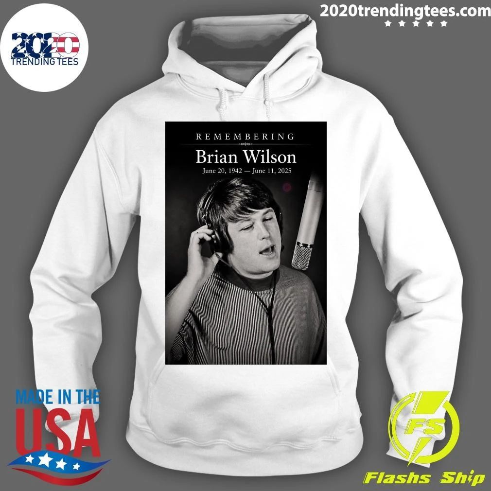 Remembering Brian Wilson June 20, 1942 — June 11, 2025 Shirt