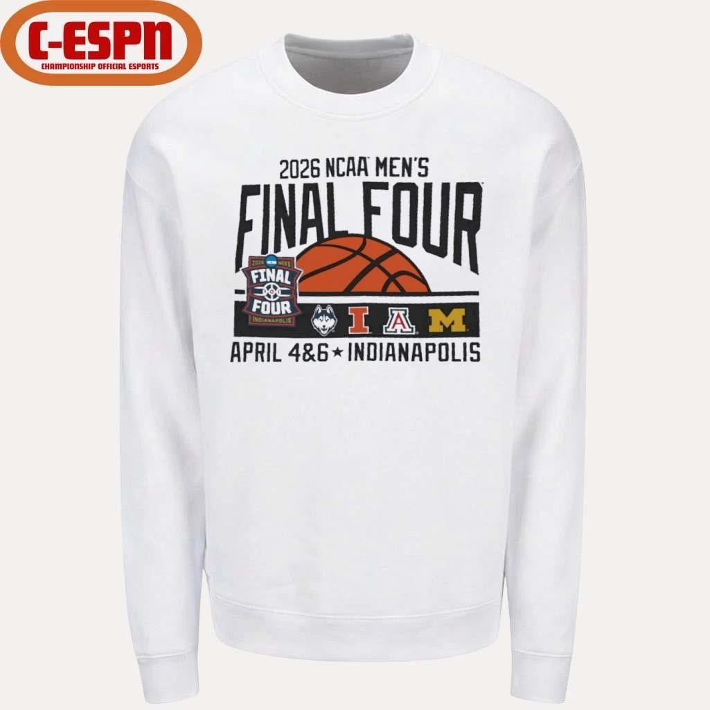 2026 NCAA Men’s Final Four April 4 & 6 Indianapolis T-Shirt