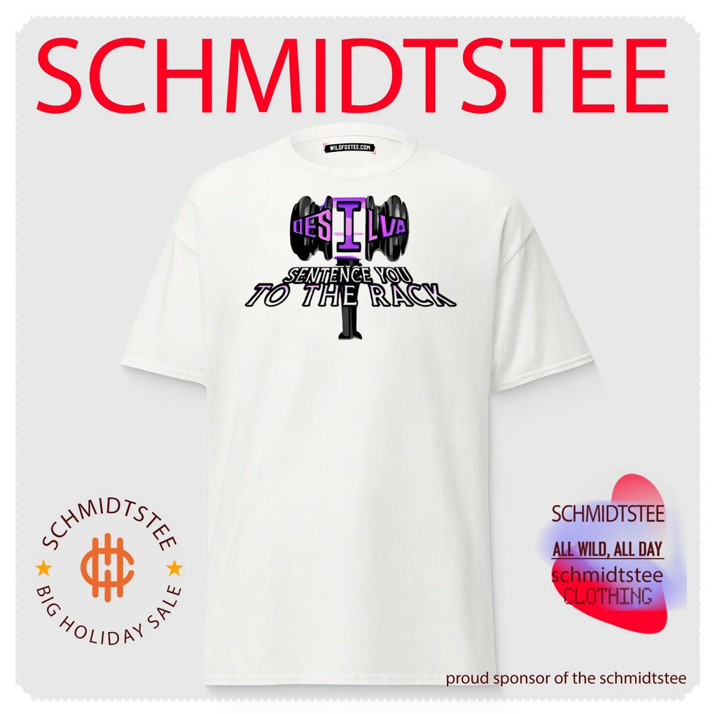 Lucas Desilva The Rack Sentence you to the rack graphic shirt