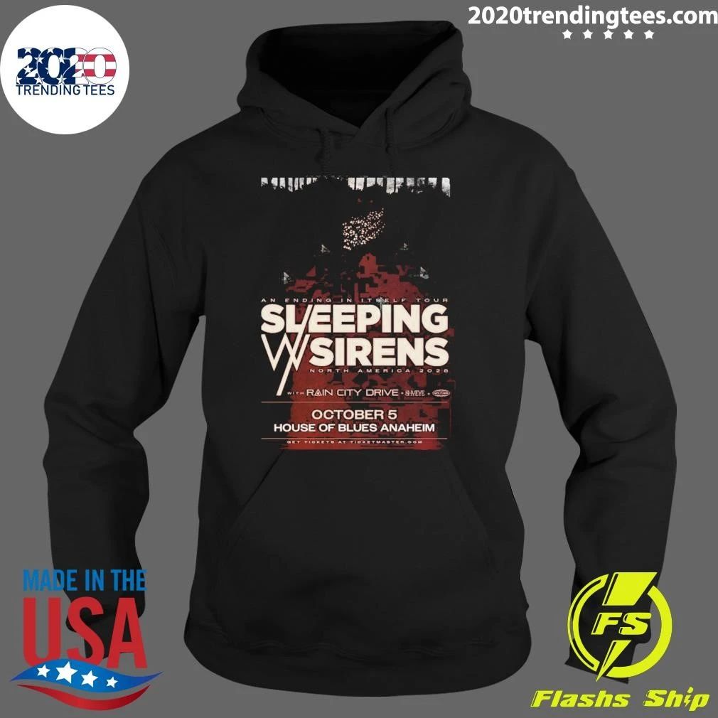 An Ending In Itself Tour Sleeping Sirens North America 2026 Shirt