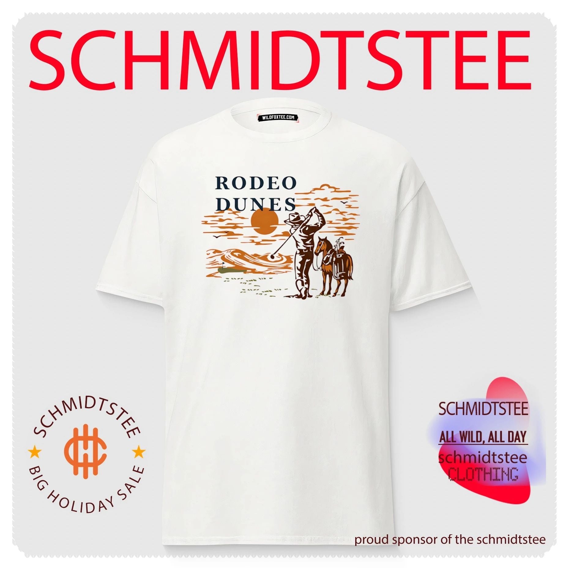 Rodeo Dunes Golf Colorado Links Graphic shirt