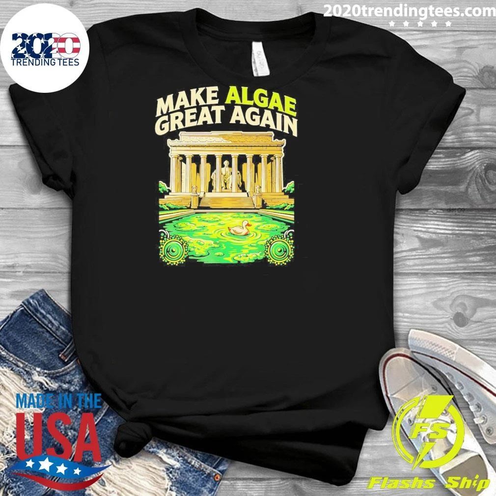 Make Algae Great Again Funny Political Satire Shirt